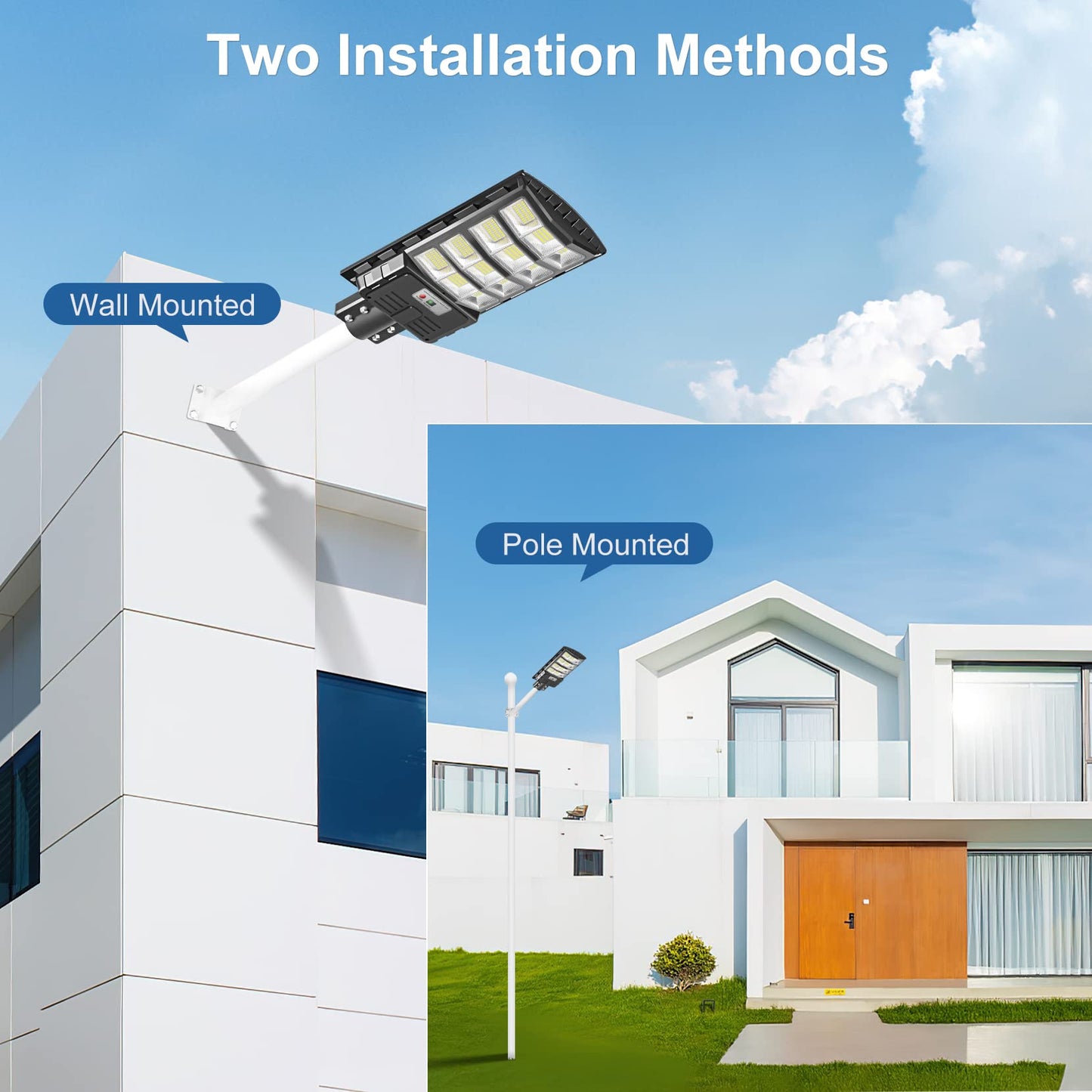 4000W Solar Street Lights with Remote Control