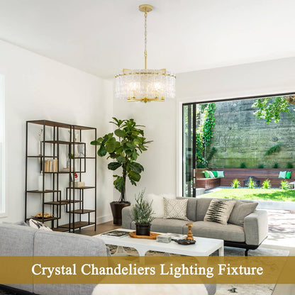 5-Light Modern Farmhouse Chandelier by KOOFREDDO