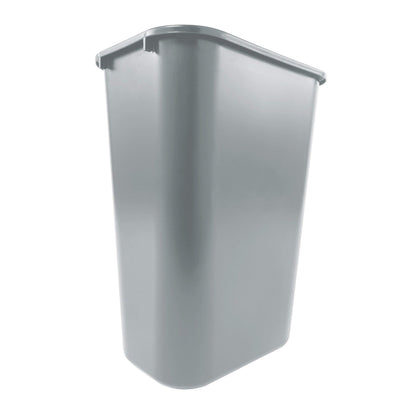 Rubbermaid 10 Gallon Plastic Wastebasket, Gray