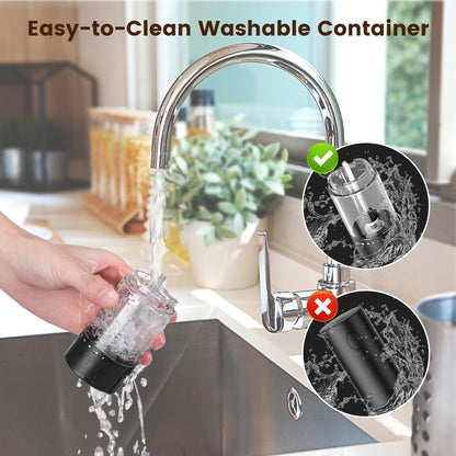 2-Pack USB Rechargeable Electric Grinder Set