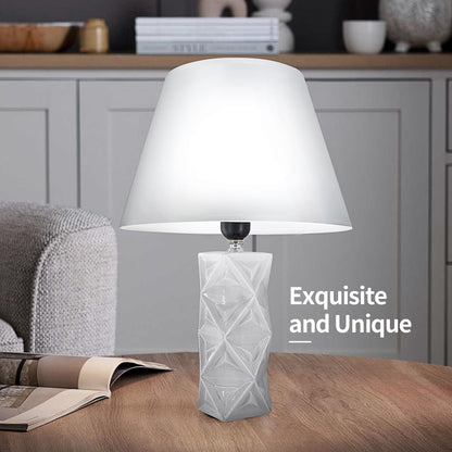 Set of 2 Modern Ceramic Table Lamps