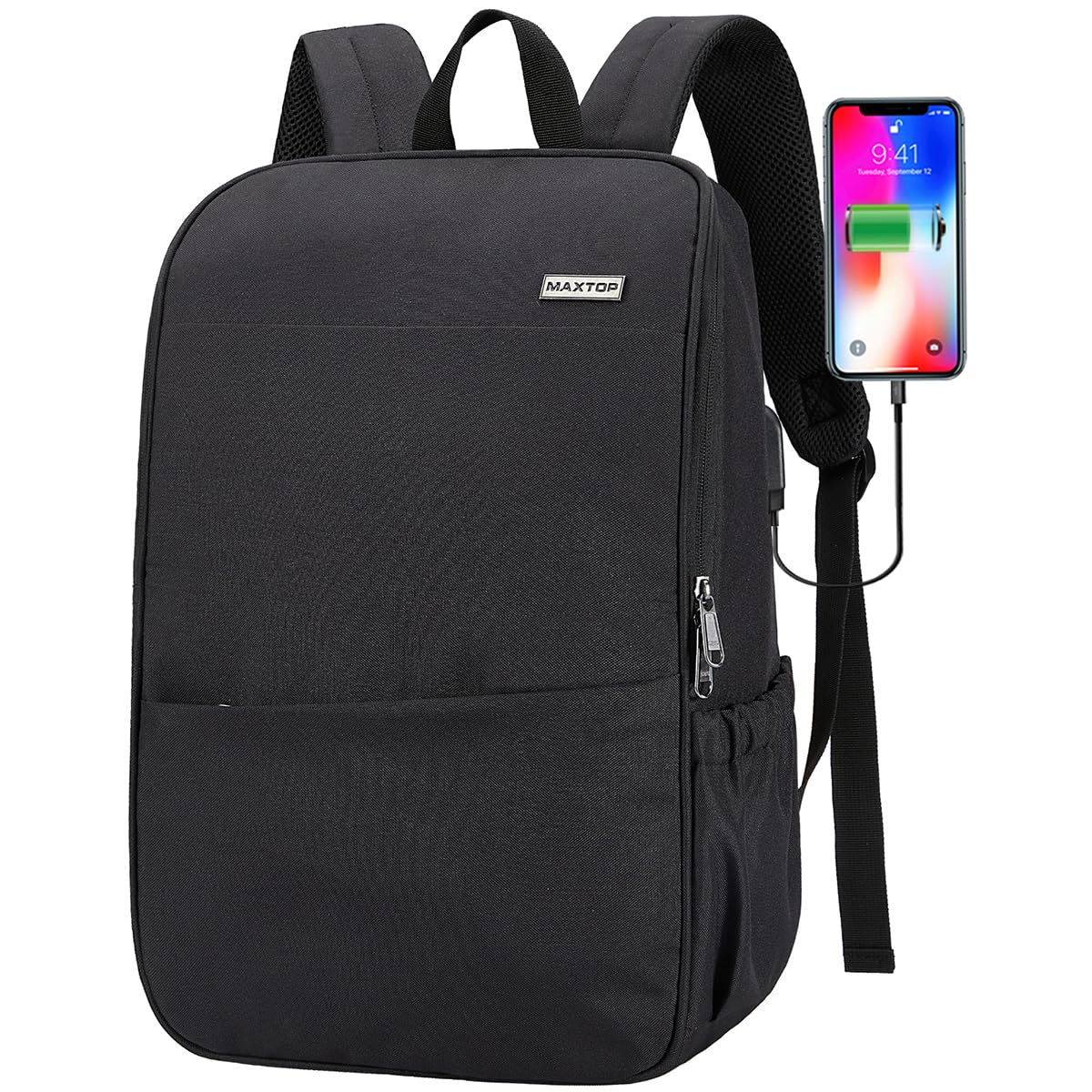 MAXTOP Laptop Backpack with USB Charging Port