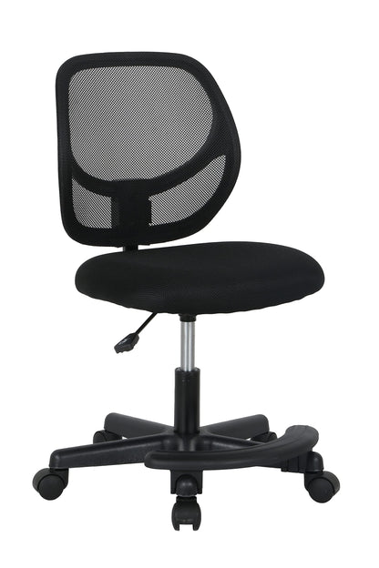 Kids Adjustable Low-Back Swivel Desk Chair