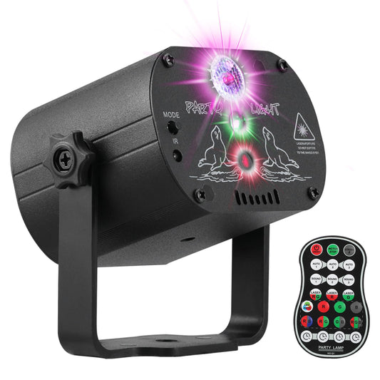 DJ Disco Party Lights with Remote Control