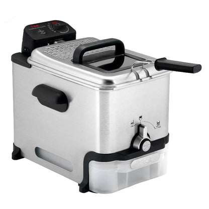 T-fal 3.5L Stainless Steel Deep Fryer with Timer