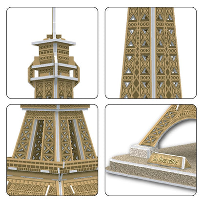 Eiffel Tower 3D Puzzle Model Kit for Adults
