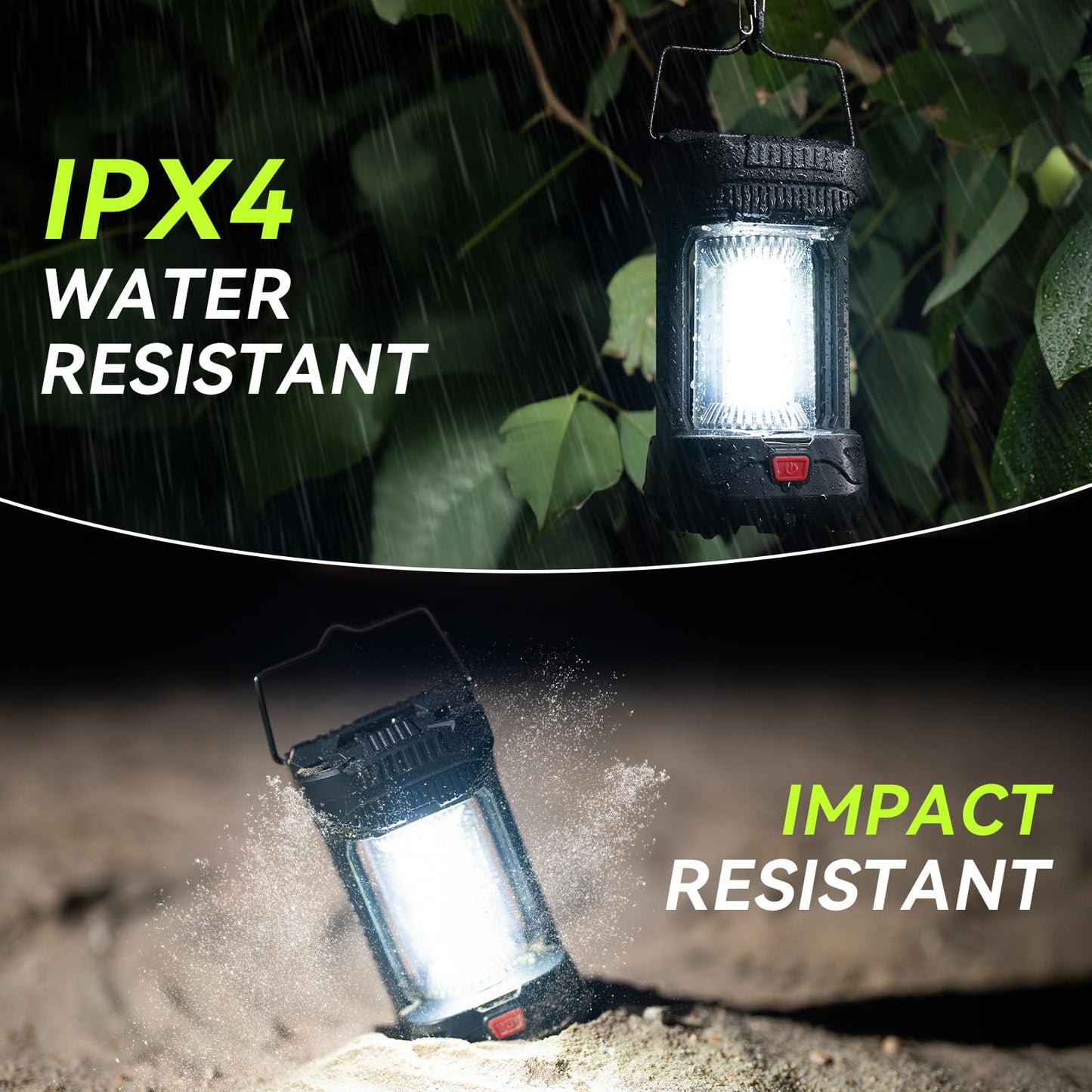 2 Pack AlpsWolf Rechargeable Camping Lanterns