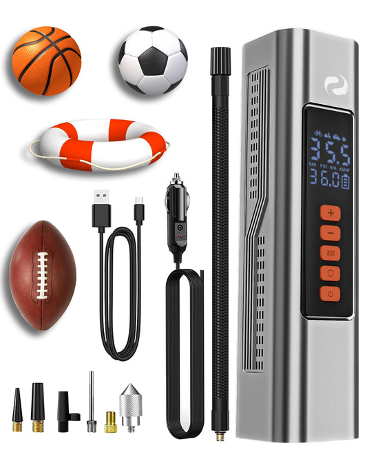 150PSI Portable Tire Inflator with Digital Gauge