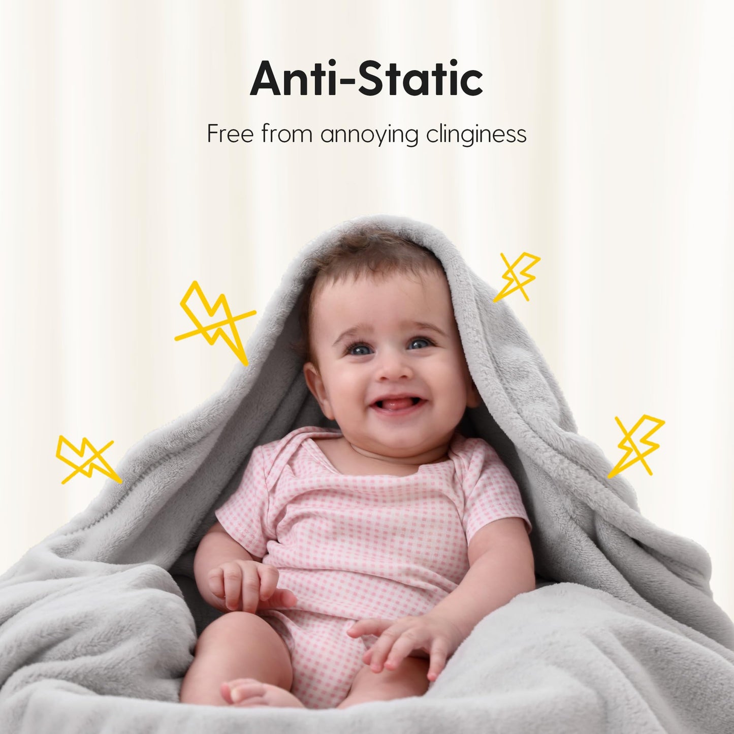 LITTLE SPUD Ultra Soft Baby Blanket 40x40