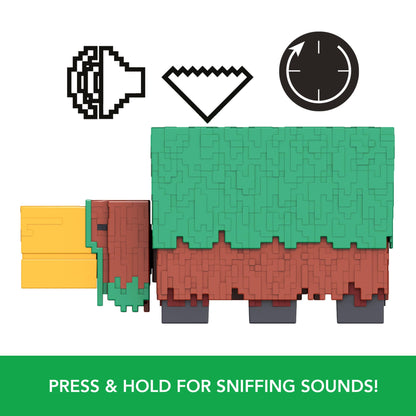 Minecraft Sniffer Action Figure with Game Sounds
