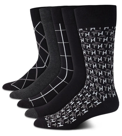 Tommy Hilfiger Men's 5-Pack Dress Socks