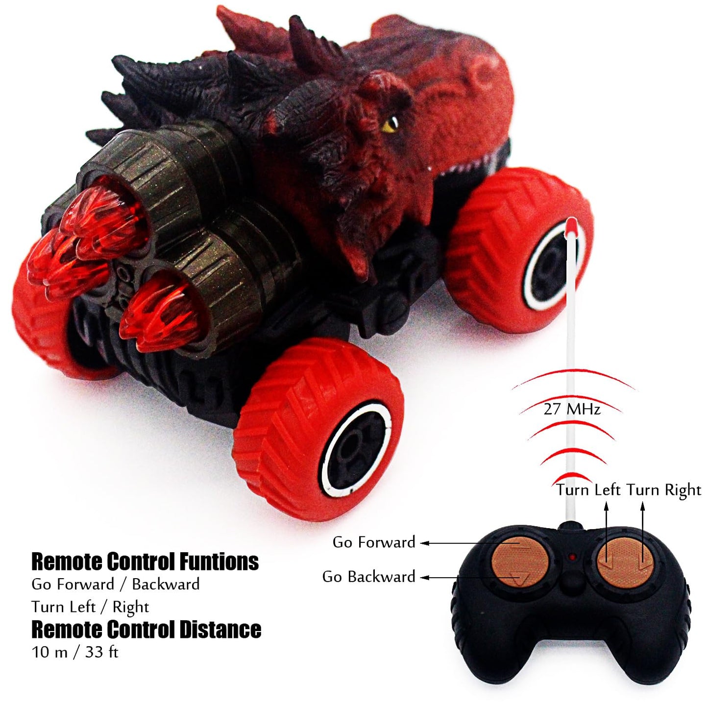 Tipmant RC Fire Dragon Remote Control Car