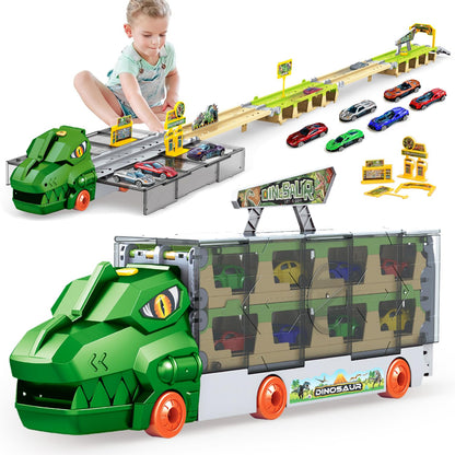 BAKAM Race Tracks Set for Kids Ages 3-5