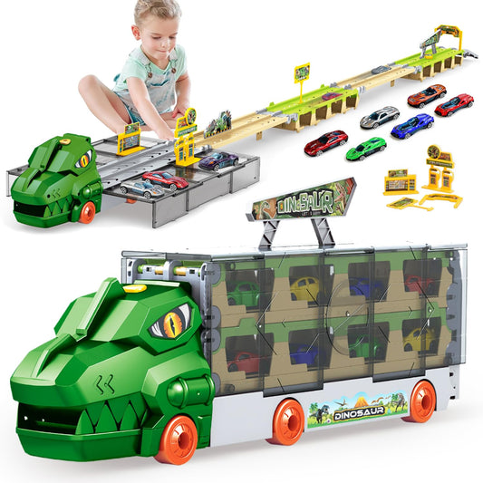 BAKAM Race Tracks Set for Kids Ages 3-5