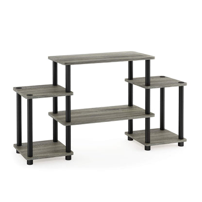 Furinno No Tools Entertainment Center, French Oak
