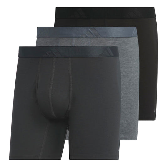 3-Pack adidas Luxe Comfort Fit Boxer Briefs
