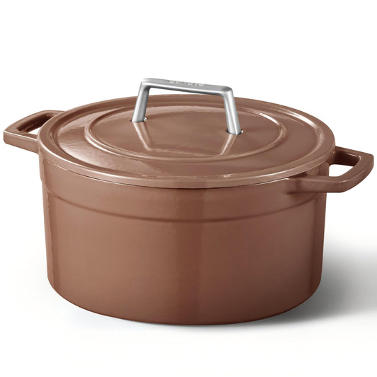 5QT CAROTE Enameled Cast Iron Dutch Oven