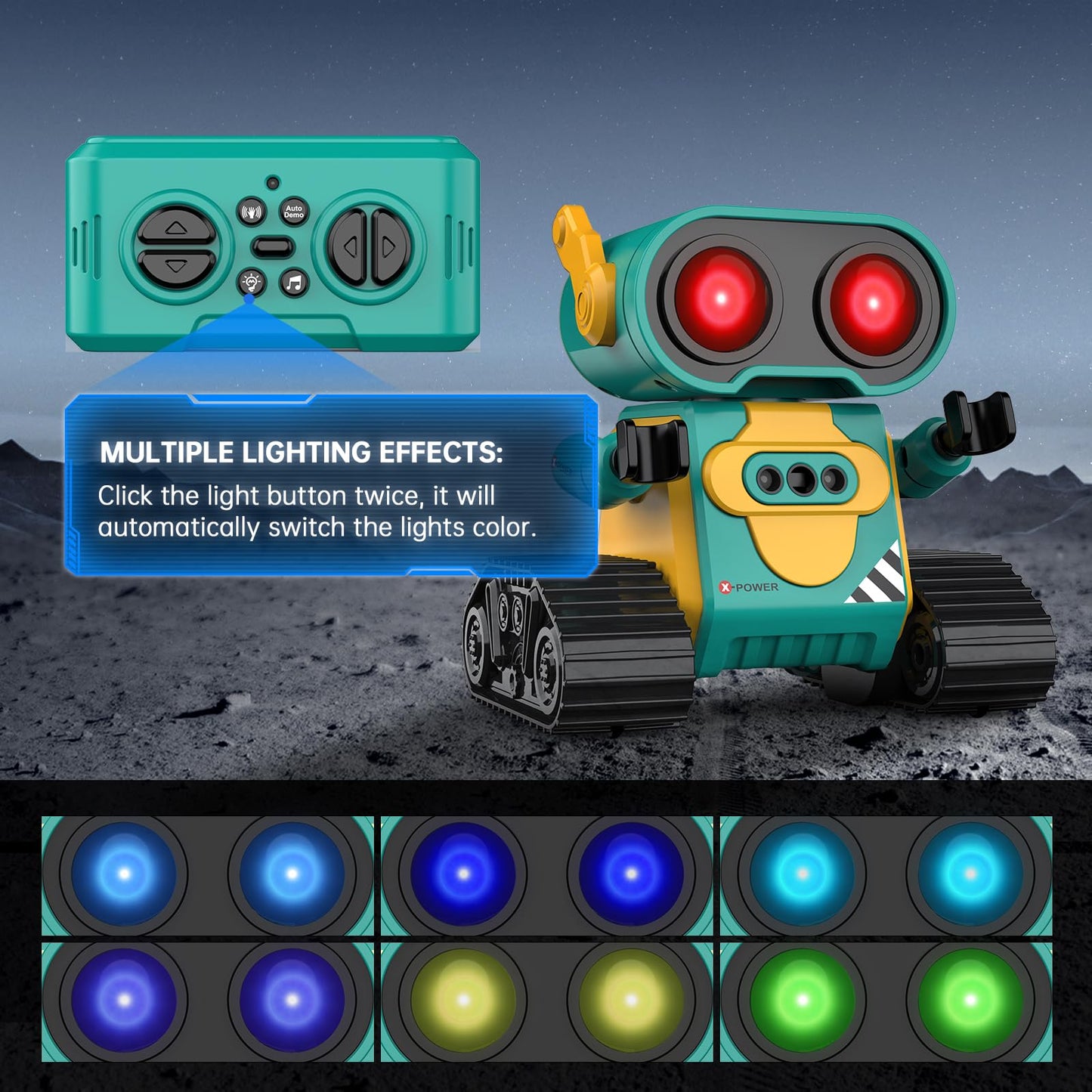 Remote Control Robot with Dance & Music