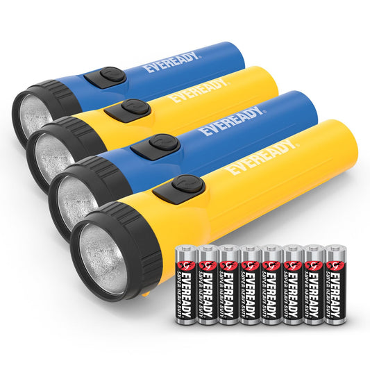 Eveready LED Flashlights 4-Pack for Emergencies