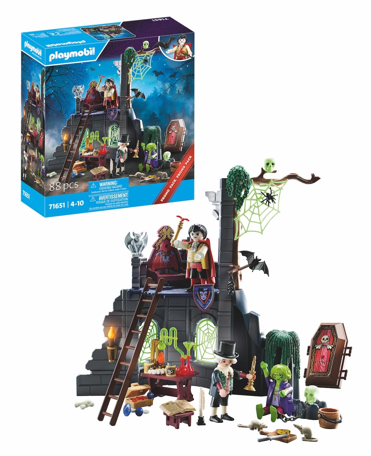 Playmobil Haunted Ruins Playset for Kids