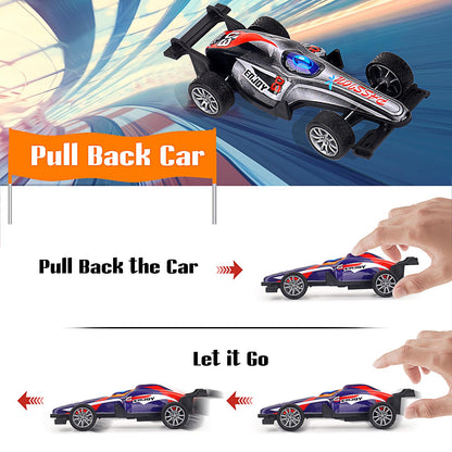 BYLGKE Toys for Ages 2-4, Baby Toys Cars, Die-Cast Racing Cars Party Favors, Pull-Back Car Educational Toys, Montessori Toys for 2+ Year Old Kids Toddlers, Pack of 12