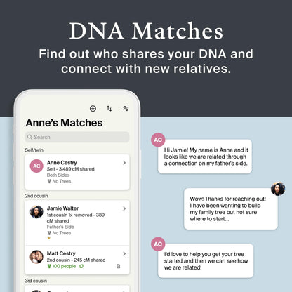 AncestryDNA Genetic Test Kit for Ethnicity Results
