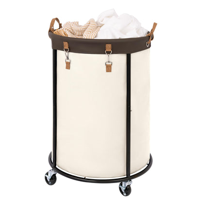 Rolling Laundry Basket with Wheels by StorageWorks