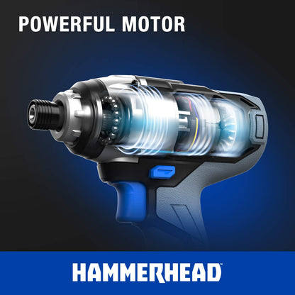 Hammerhead 20V Cordless Drill and Impact Driver