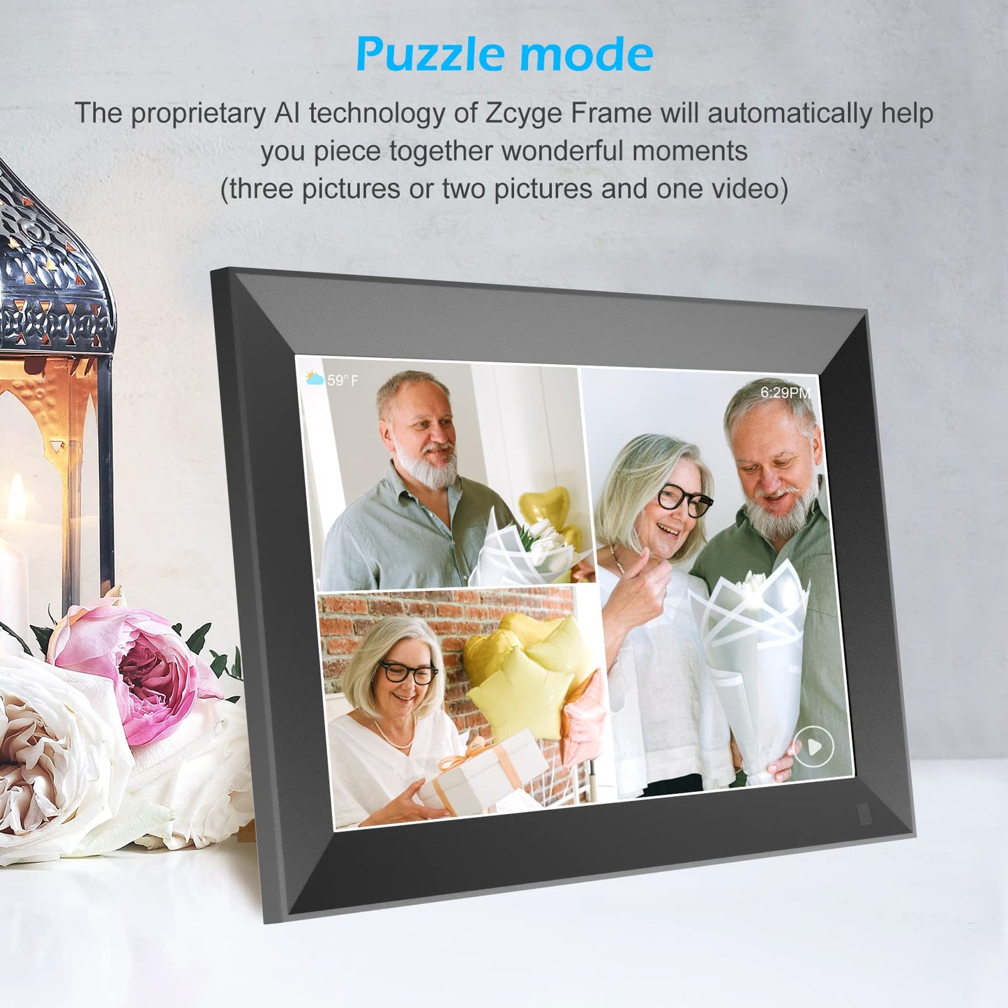 10.1" WiFi Digital Photo Frame with App