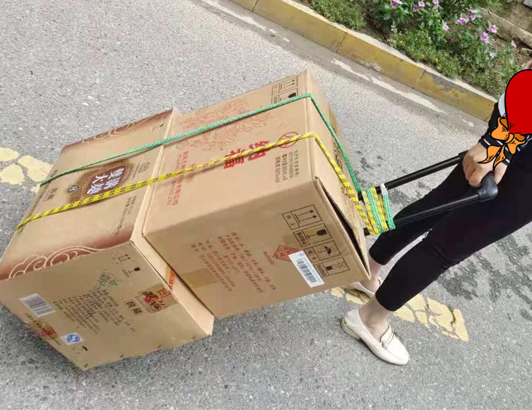 Lightweight Folding Luggage Cart with Wheels