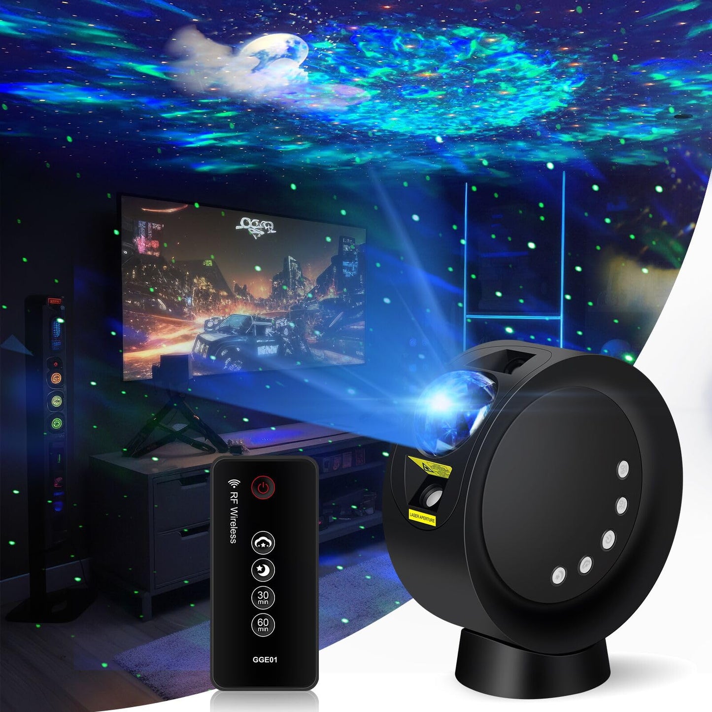 LED Sky Projector Night Lamp by LitEnergy