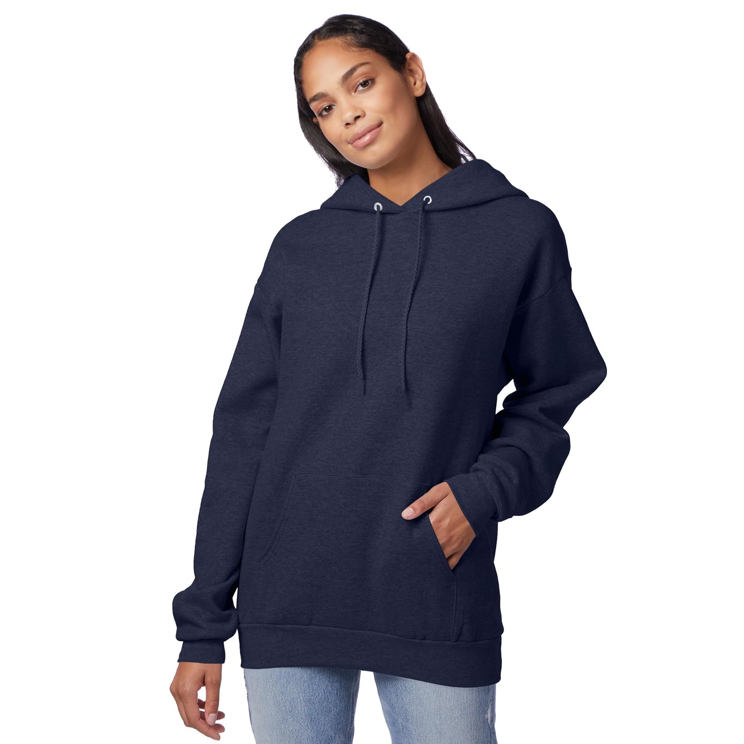 Hanes Men’s Midweight Fleece Pullover Hoodie