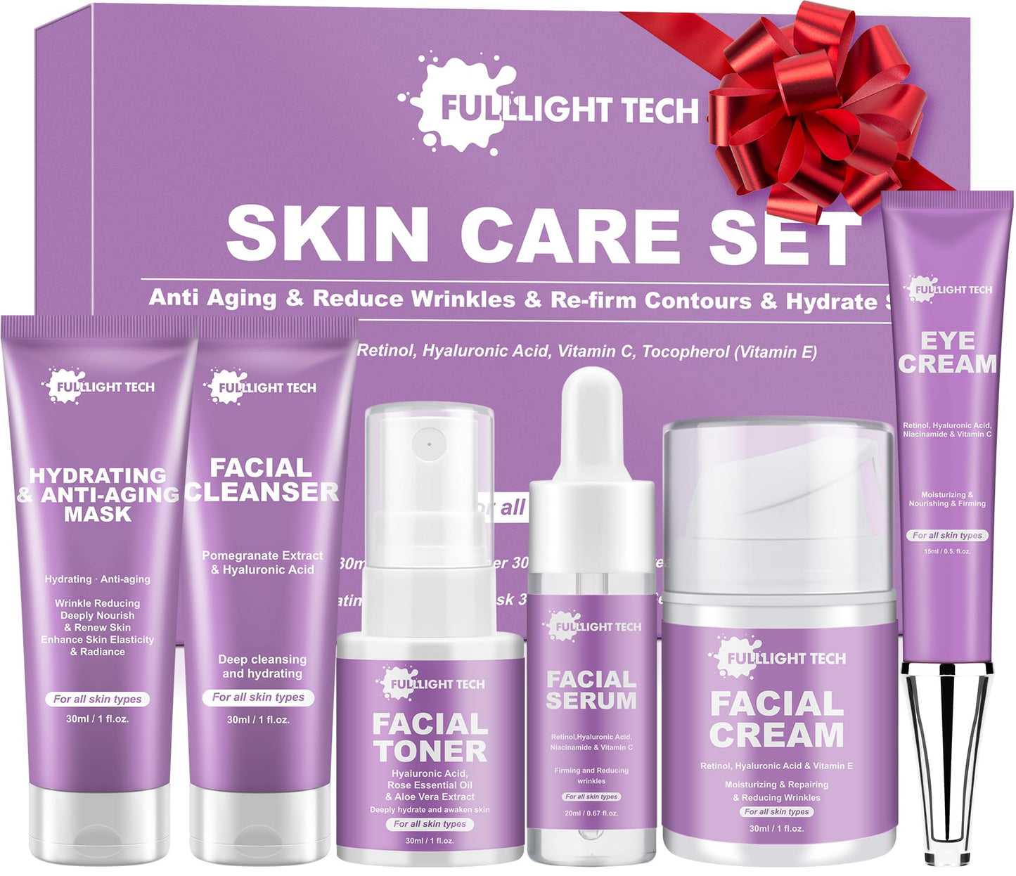 Gentle Anti-Aging Skin Care Set for Women