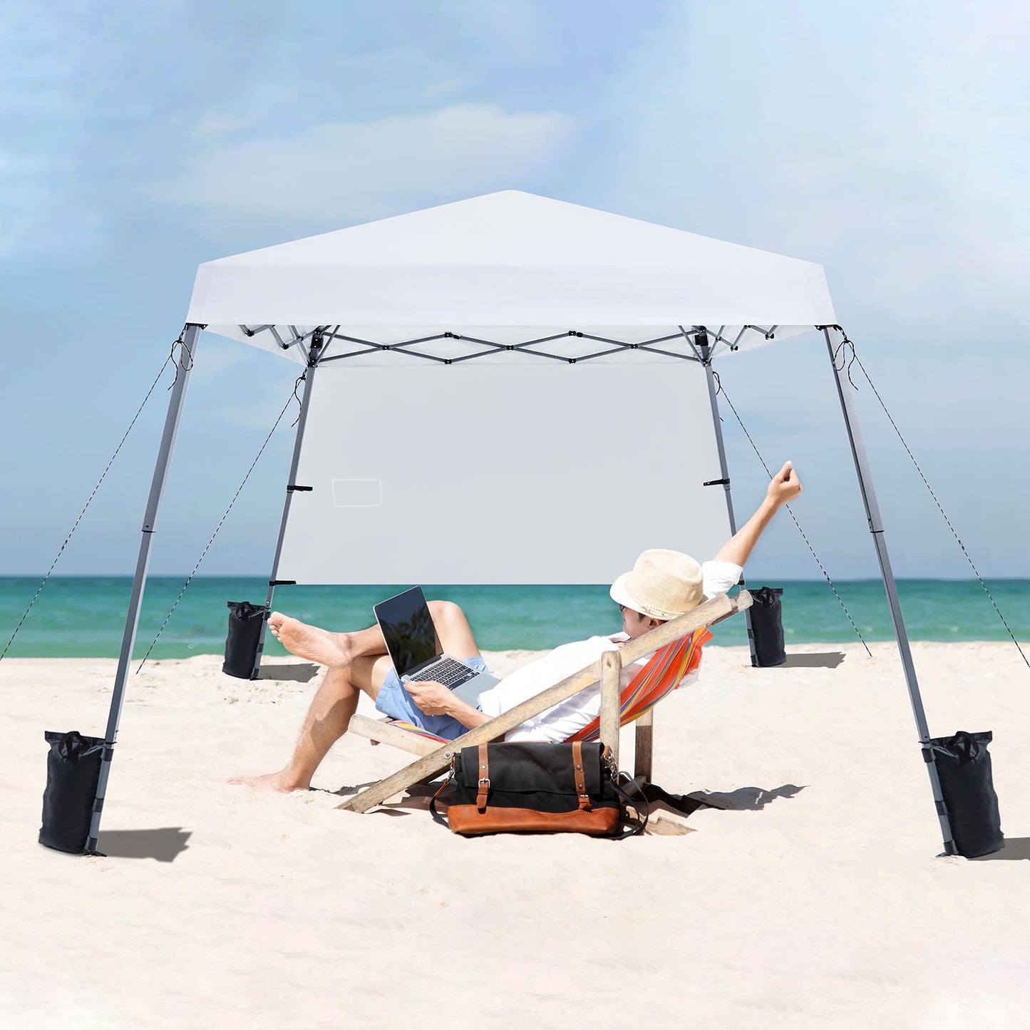 10x10 Pop Up Canopy Tent with Sidewall