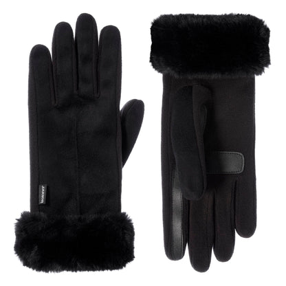 isotoner Womens Touchscreen Water Repellent Gloves