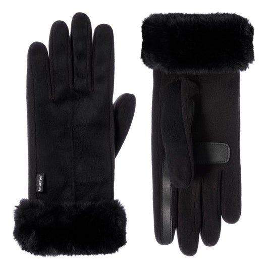 isotoner Womens Touchscreen Water Repellent Gloves