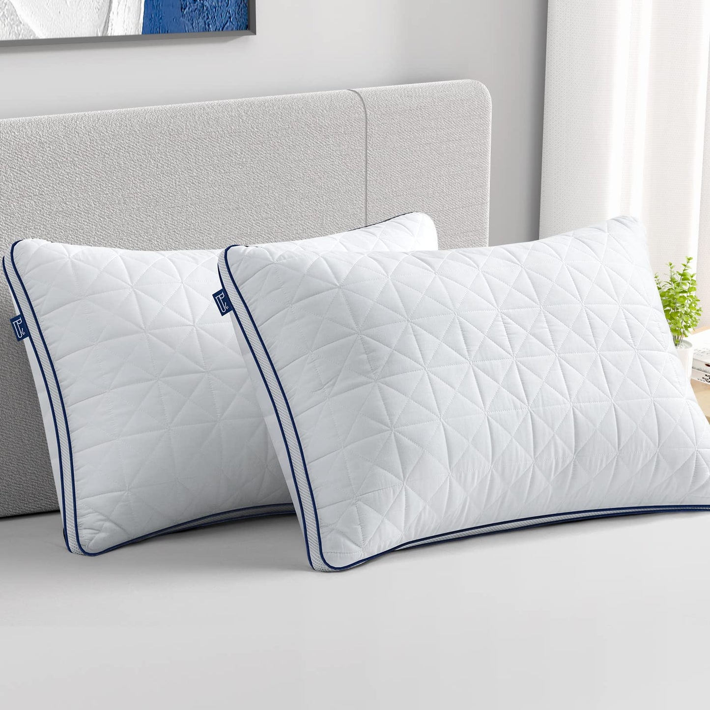 2 Pack BedStory Cooling Bed Pillows for Sleepers