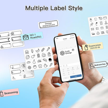 POLONO Portable Bluetooth Label Maker for Organizing