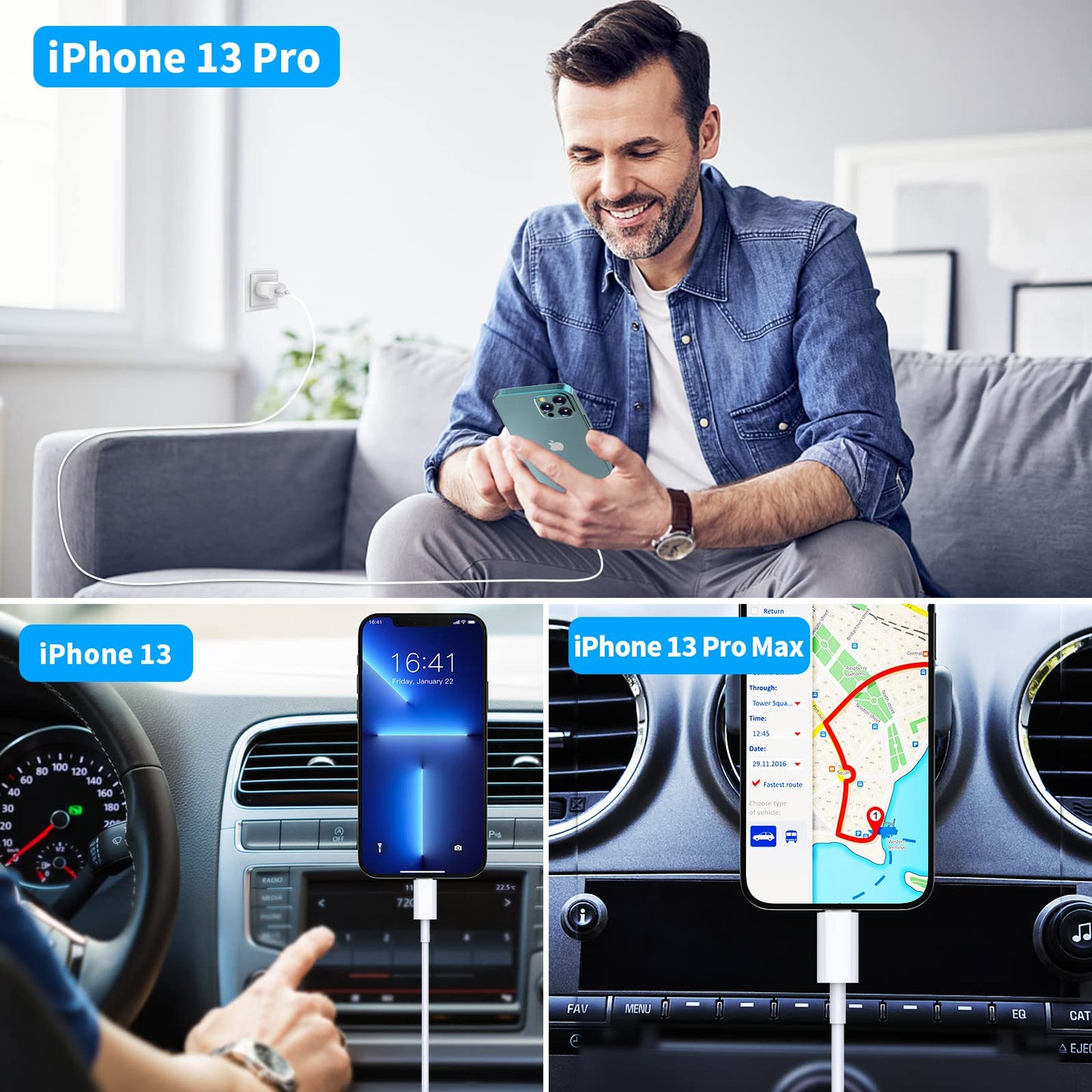 Braveridge Dual USB Fast Car Charger 4.8A