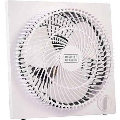 BLACK+DECKER 9-Inch Quiet Tabletop Box Fan