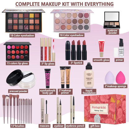 All-in-One Makeup Kit for Travel & Professionals