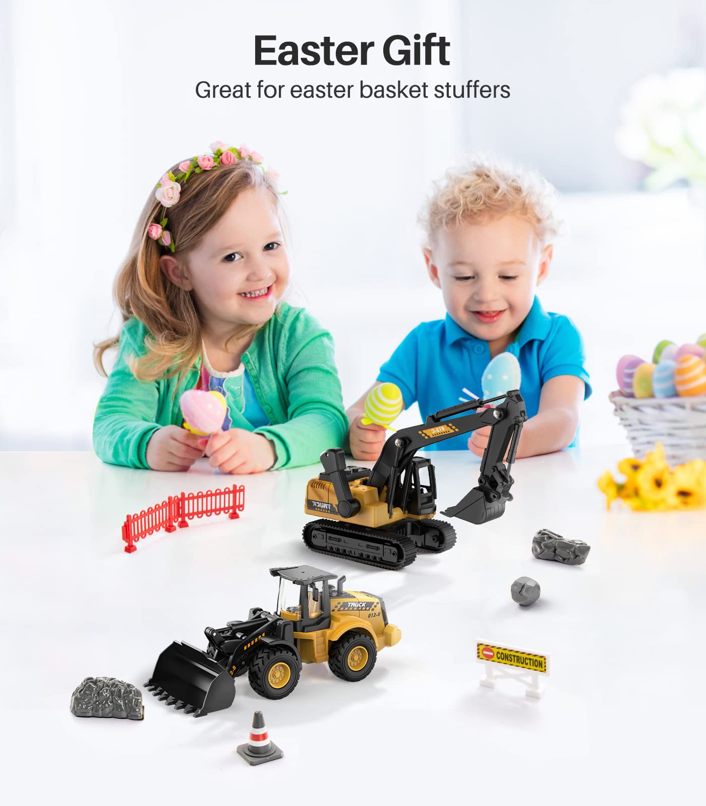 Construction Excavator Truck Toy for Kids