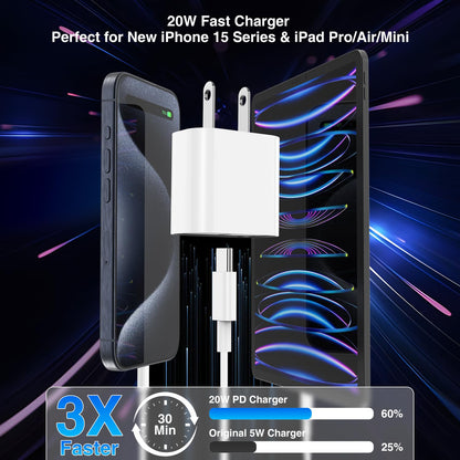 For iPhone 15 Charger 10FT for 𝗶Phone 15Charger Cord USB C for iPhone 15 Fast Charging for iPad Charger and Cable Long USBC to USB C Cable for iPhone 15/15 Pro Max/15 Pro/15Plus/iPad Pro/Mini/Air