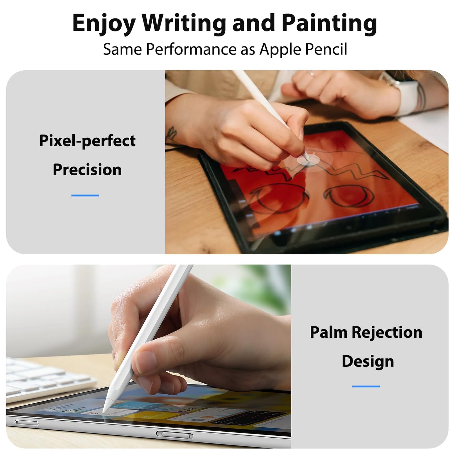Stylus Pen for iPad with Tilt Sensitivity
