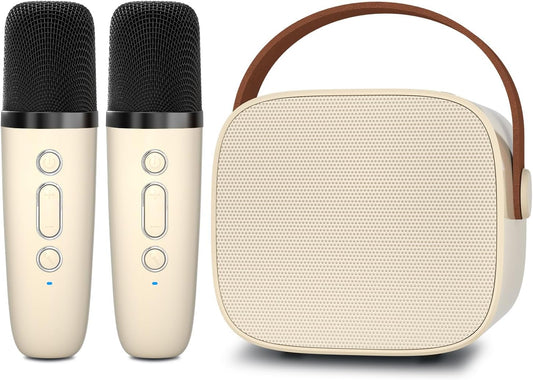 IROO Mini Karaoke Machine with Wireless Microphones