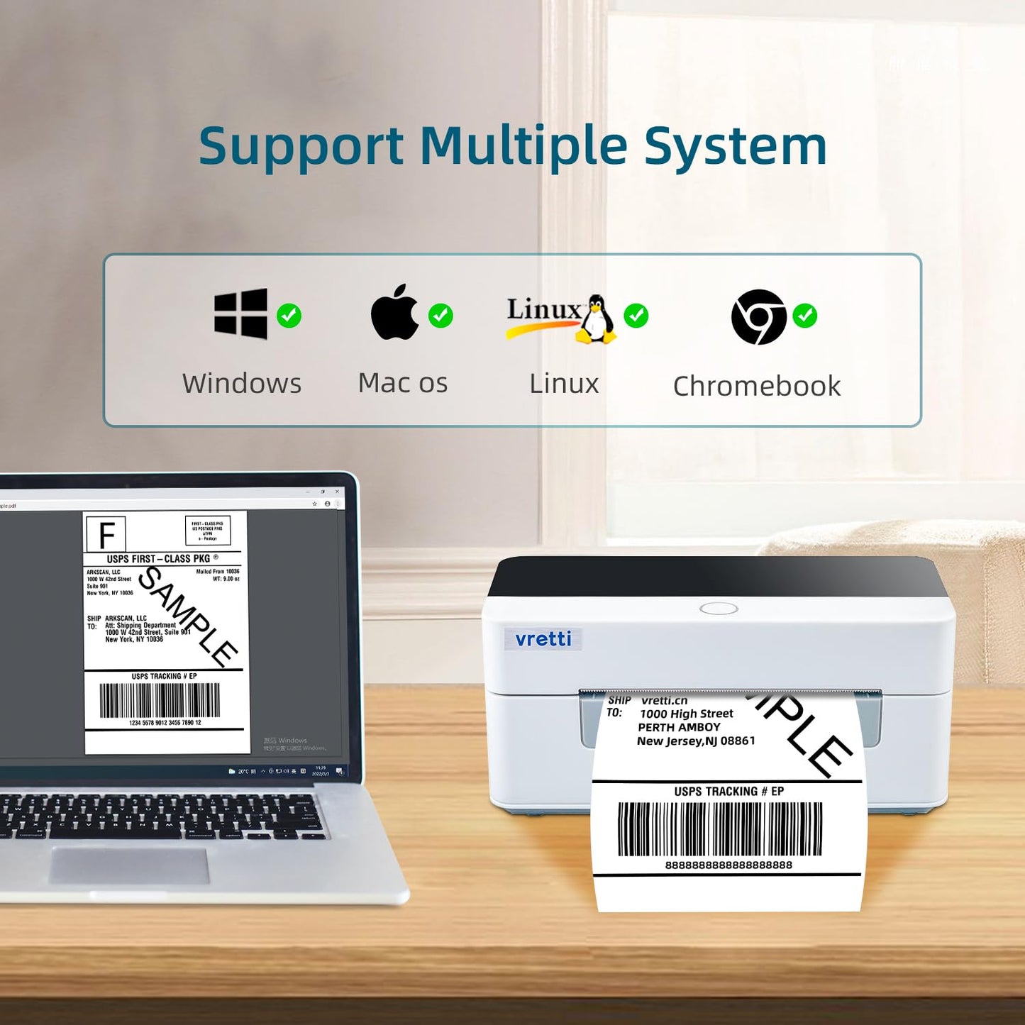 Thermal Shipping Label Printer for Small Business