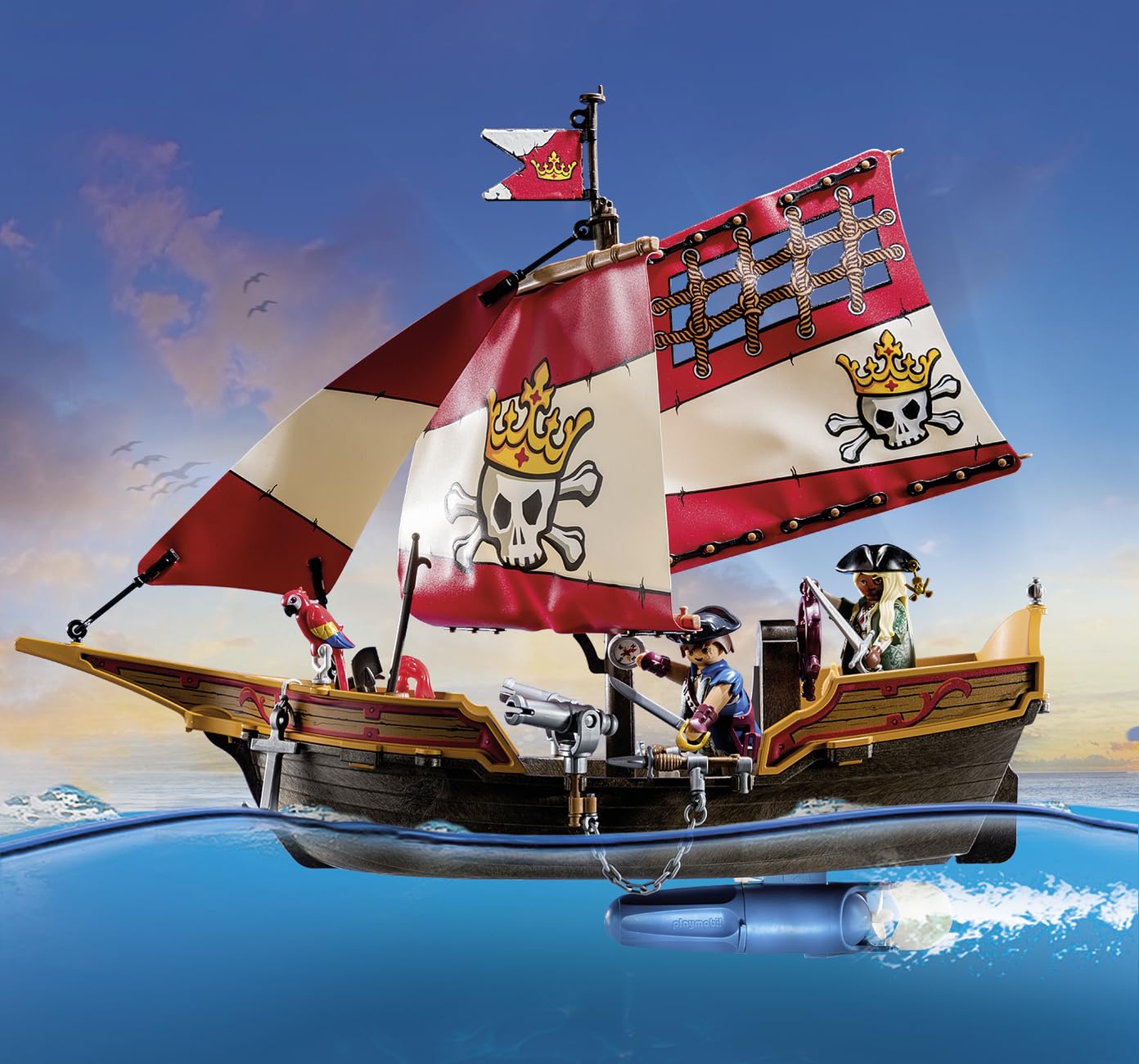 Playmobil Pirate Ship Adventure Playset for Kids