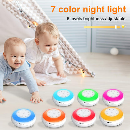 XYNGU White Noise Sound Machine with Night Light