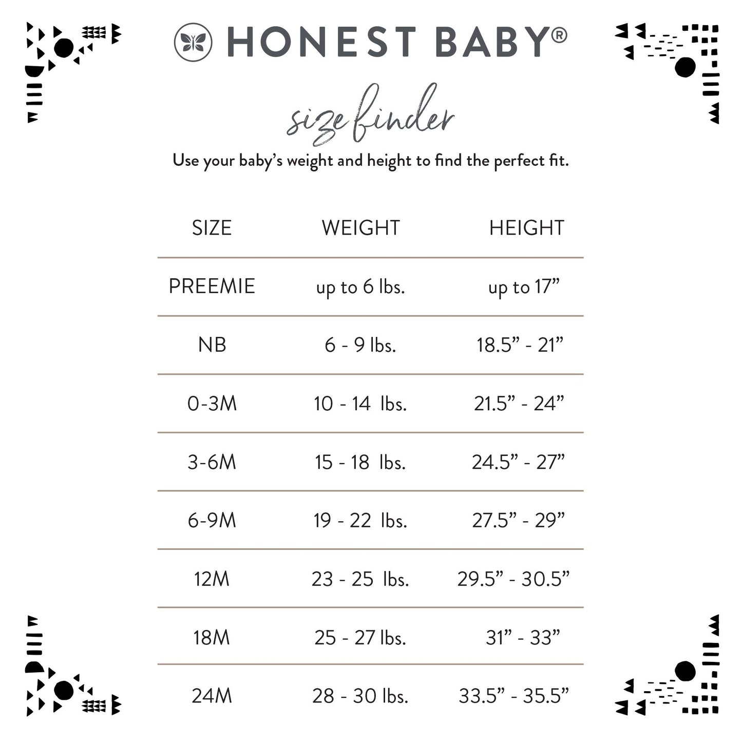 HonestBaby Organic Cotton Baby T-shirt 5-Pack