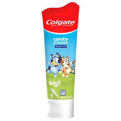 Colgate Kids Fluoride Toothpaste, Mild Fruit Flavor